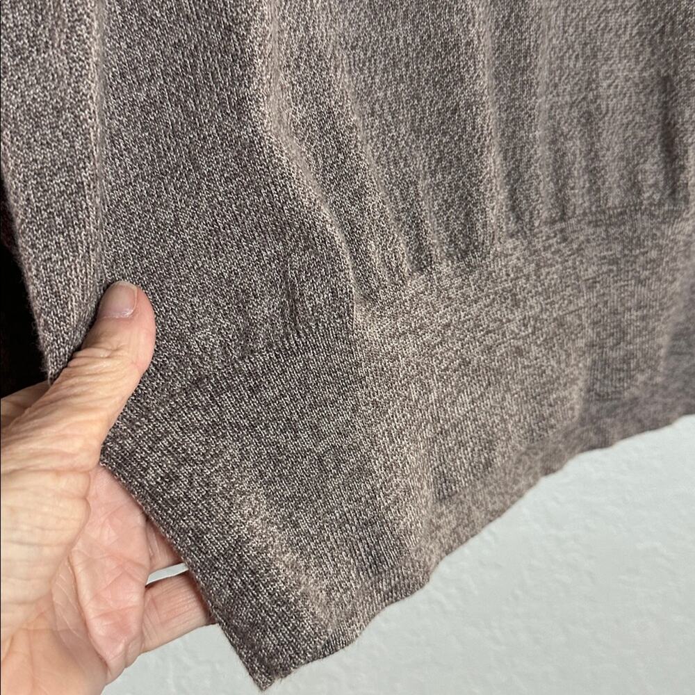 NEW Bonobos Merino Wool Crewneck Sweater Taupe Brown Mens XL Normcore Minimalist - Picture 3 of 6
